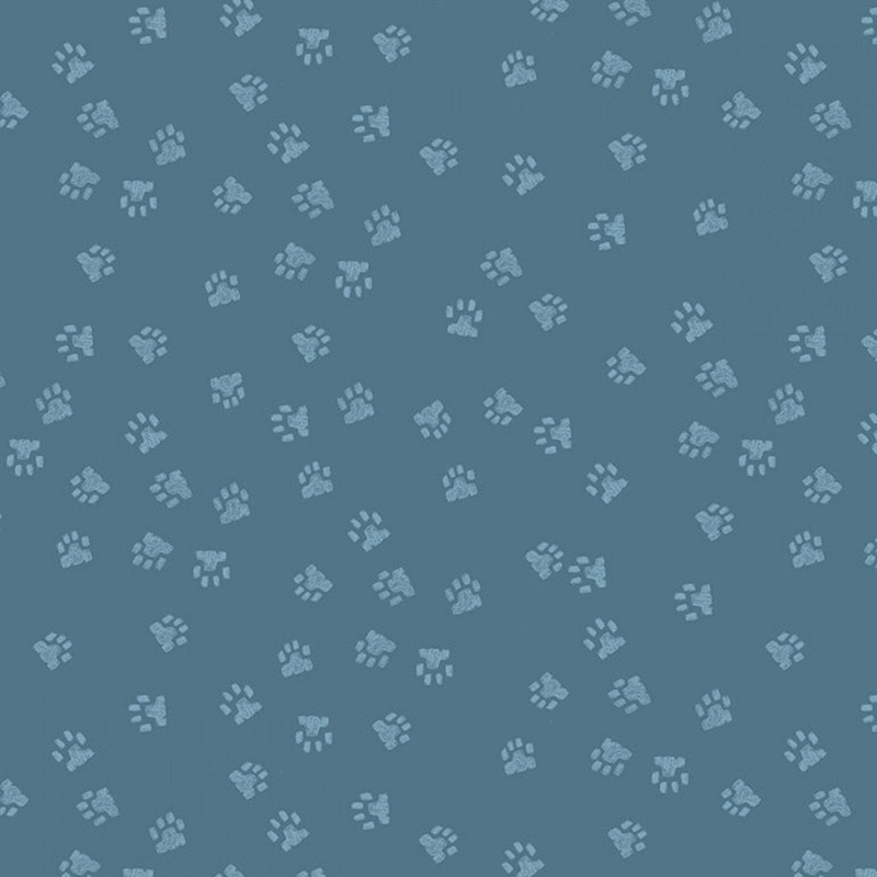 Fronds and Felines STELLA-DRR2102 ORION Paw Prints