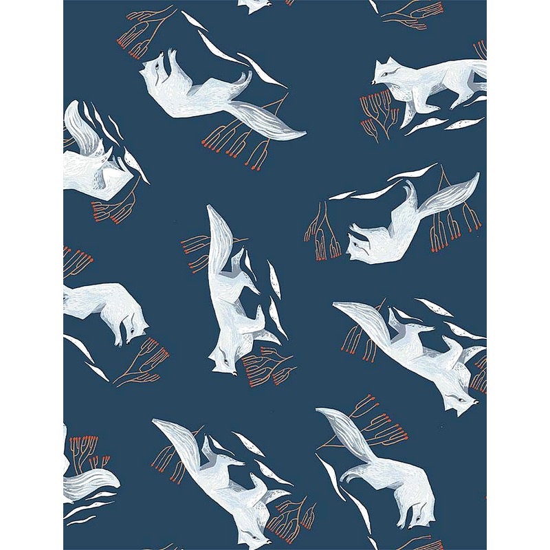 Frosty Forage STELLA-SRR1814 QUARTZ Foxes