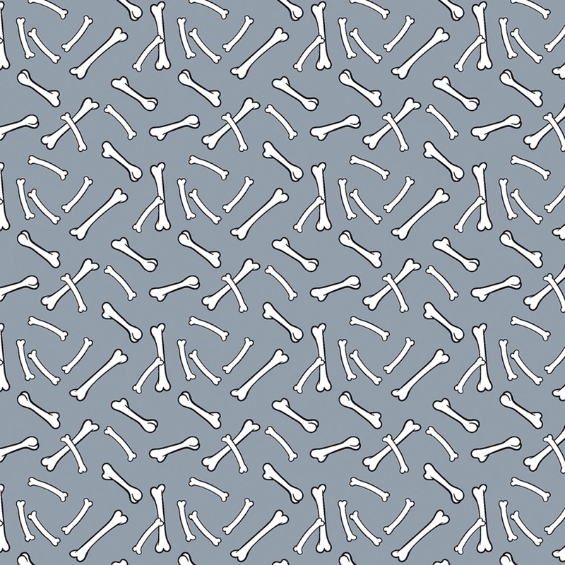 Glow-O-Saurus 12971G-08 Dino Bones Gray