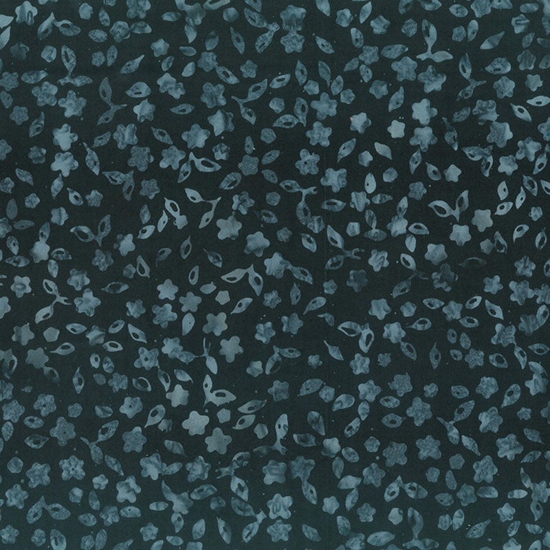 Garden Spirit Batik 83181-98 Soot Tossed Floral