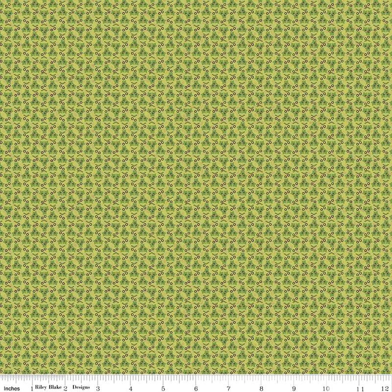 Home Town Holiday C14910-LETTUCE Ivy