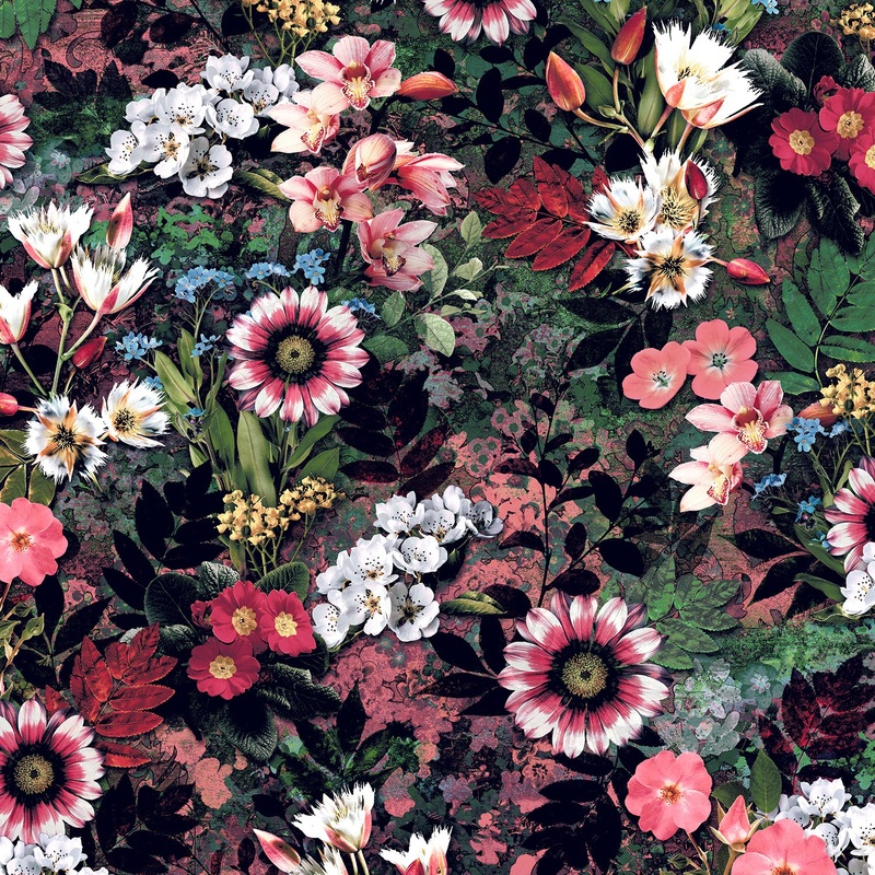 Reverie RJ6031-MU1D Floral Fantasy Multi