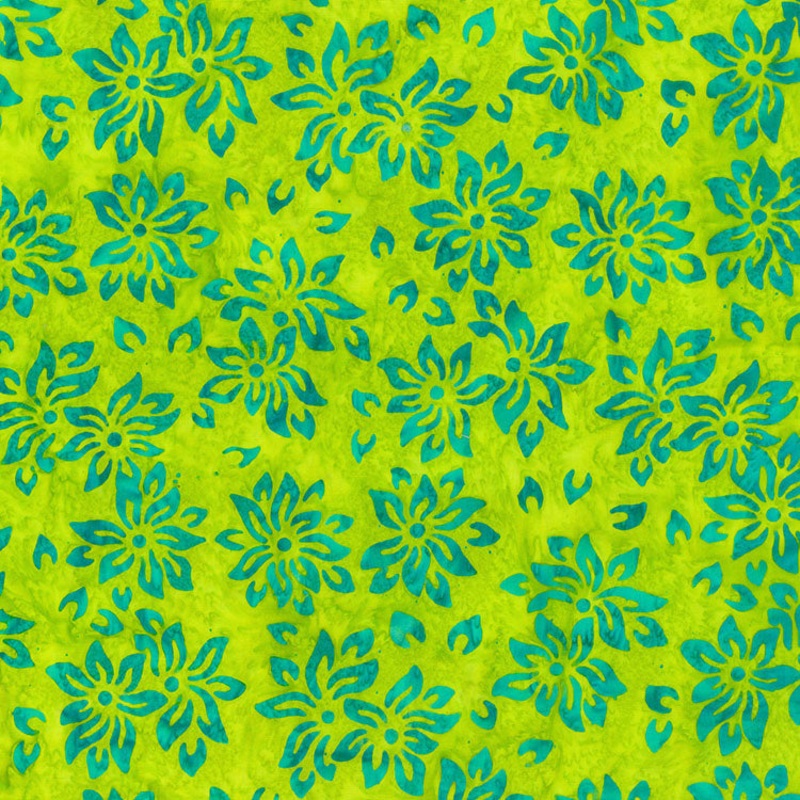 Rock Candy Batik 83114-71 Limelight Edible Floral