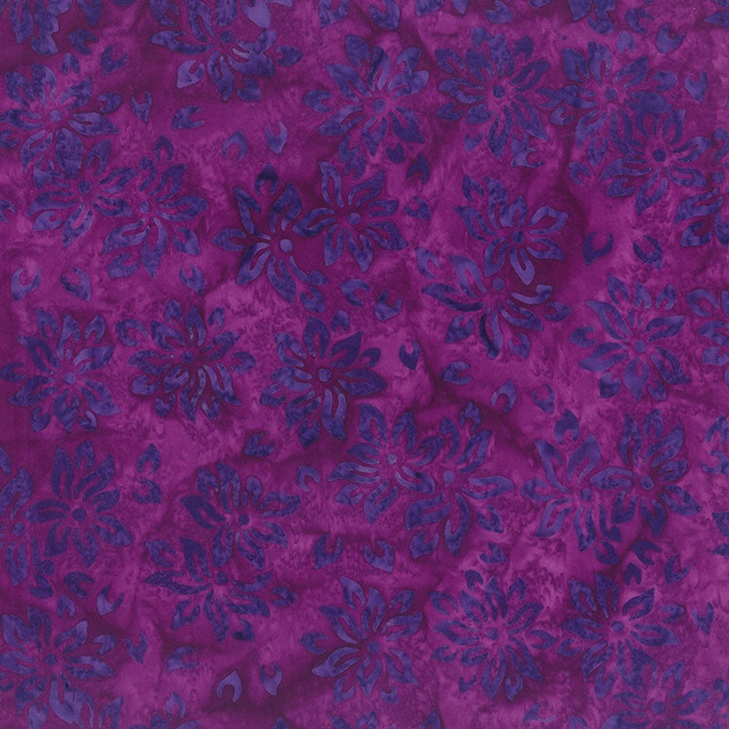Rock Candy Batik 83114-82 Plum Edible Floral
