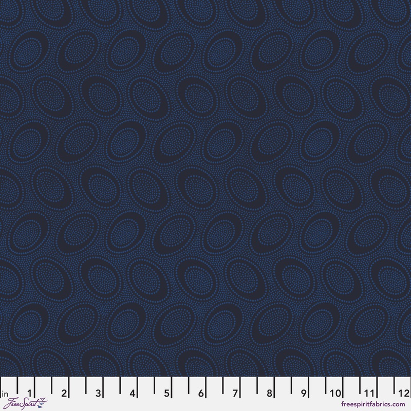 Aboriginal Dot PWGP071.MIDNIGHT