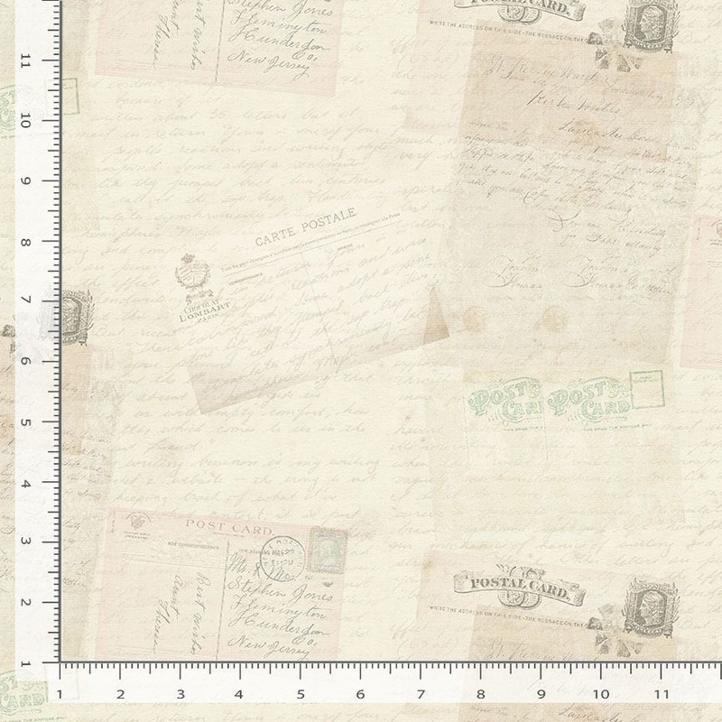 Jardin ERA-CD2569 CREAM Postcards