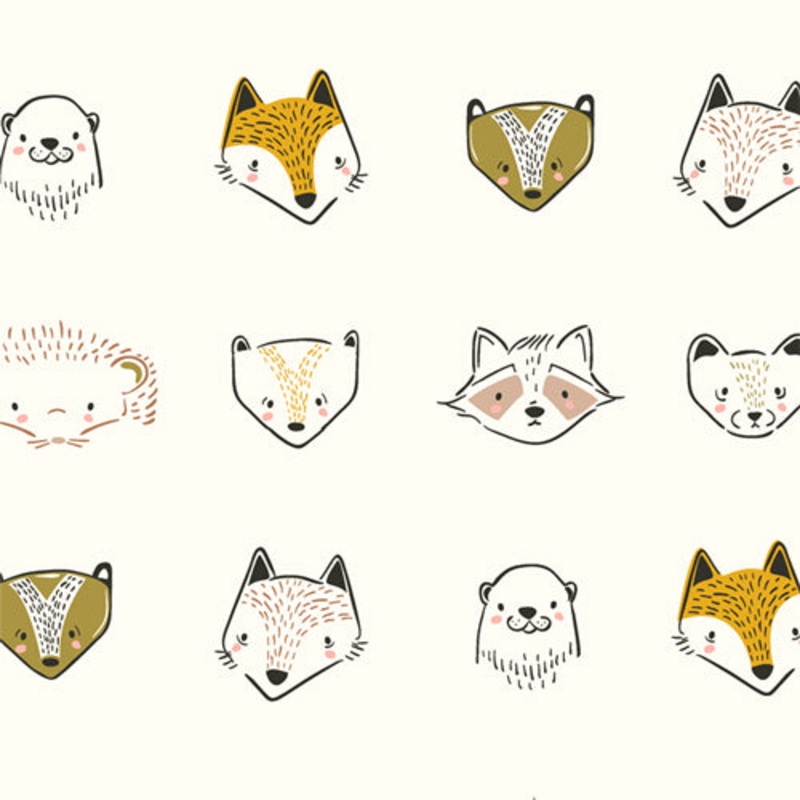 Snuggles Capsule Flannel F11808 Furries