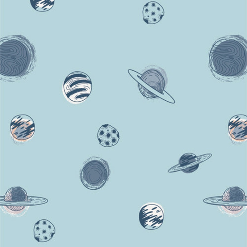 Snuggles Capsule Flannel F11811 Planetarium