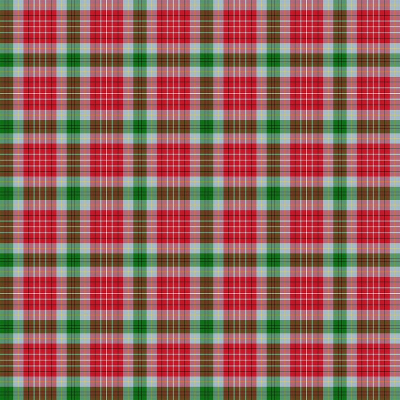 Tartan Traditions of Canada W25573-24 British Columbia Red Multi