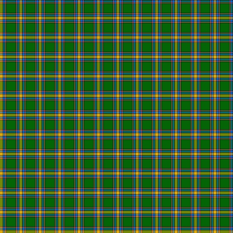 Tartan Traditions of Canada W25574-76 Alberta Green Multi