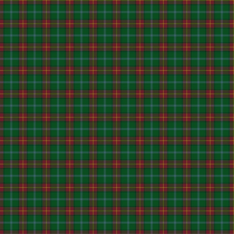 Tartan Traditions of Canada W25576-76 Manitoba Green Multi