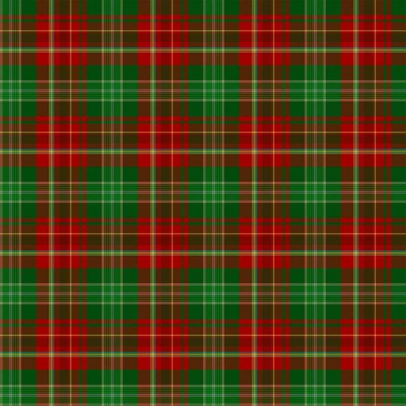 Tartan Traditions of Canada W25579-24 New Brunswick Red Multi