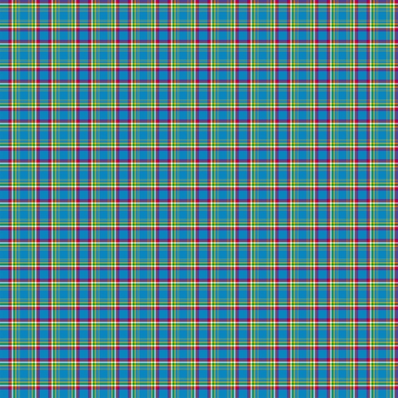Tartan Traditions of Canada W25585-42 Yukon Blue Multi