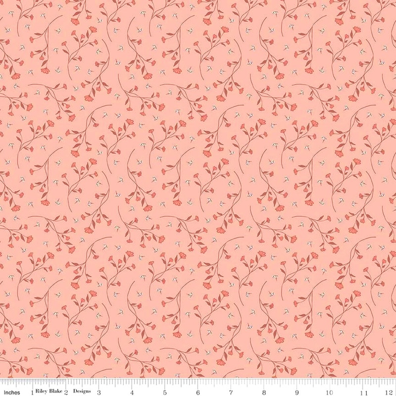 Melody C15144-APRICOT Vines