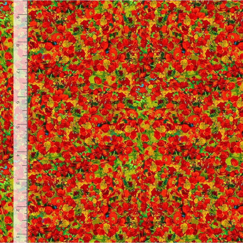 Poppy Dreams POPPY-CD3225 MULTI Tiny Poppy Floral