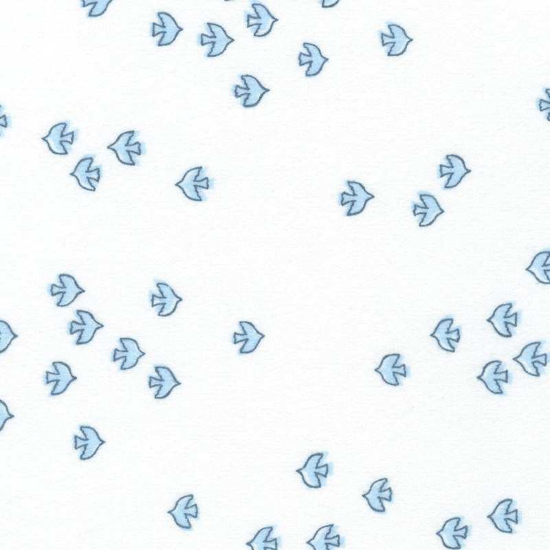 Cozy Cotton Flannel - Over the Moon SRKF-21895-82 Blue Jay