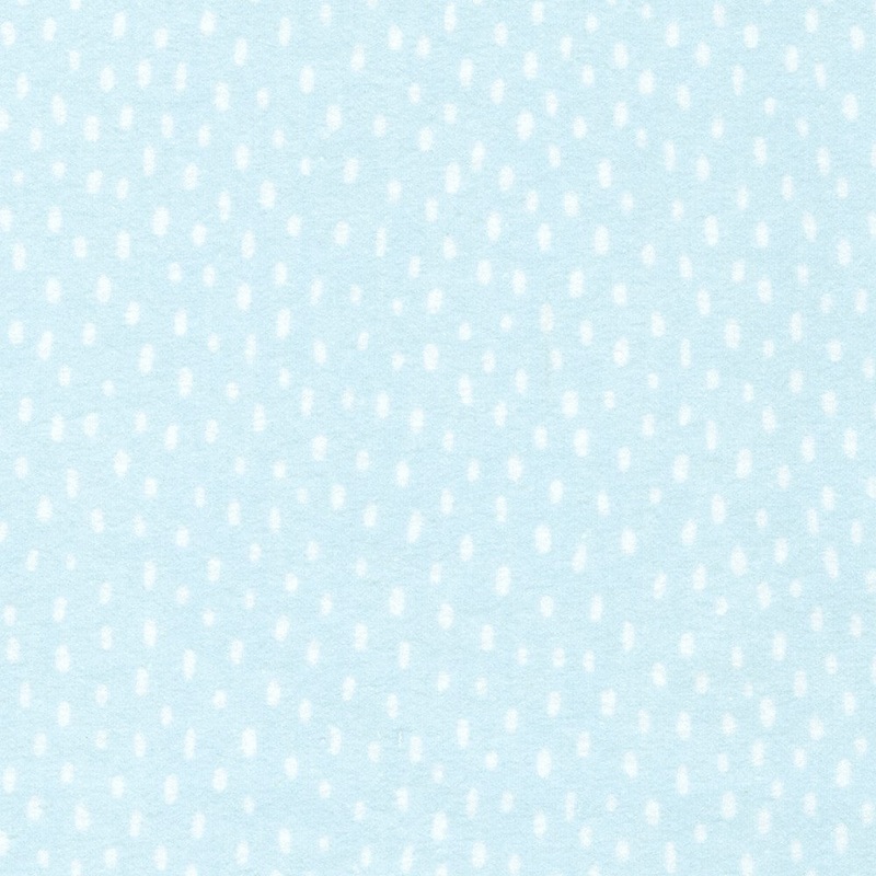 Cozy Cotton Flannel - Over the Moon SRKF-21897-217 Glacier