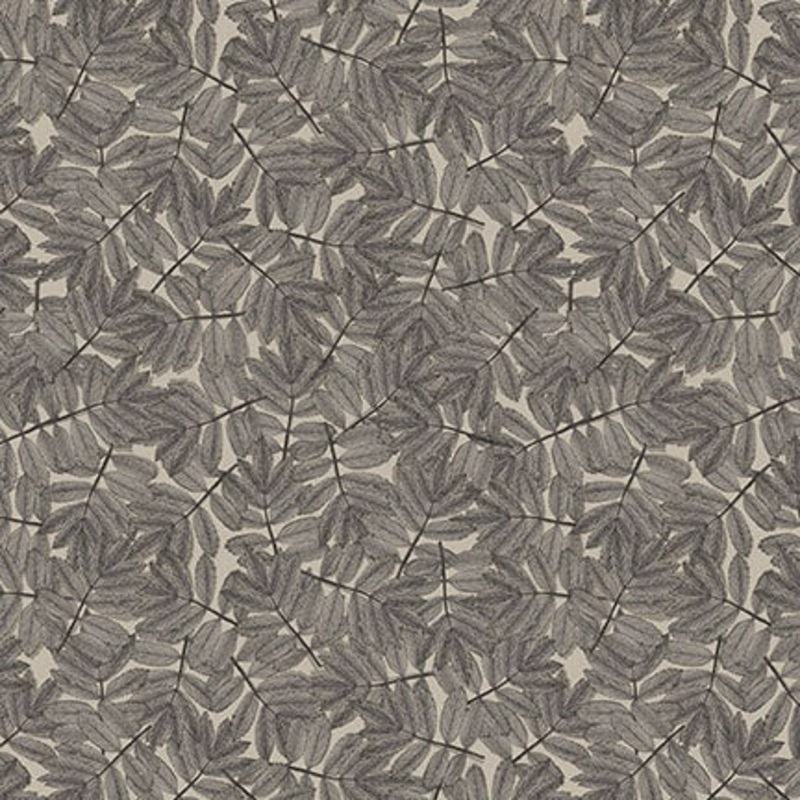 Nature's Whisper 3530-90 Gray Allover Leaf