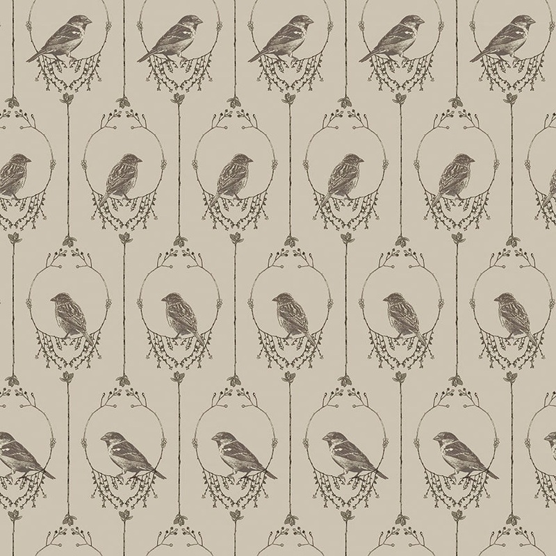 Nature's Whisper 3533-90 Gray Birds