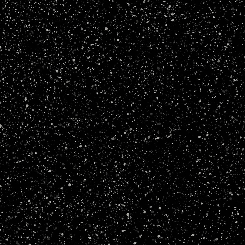 Quilt Doodle Drops R190747D BLACK Drops