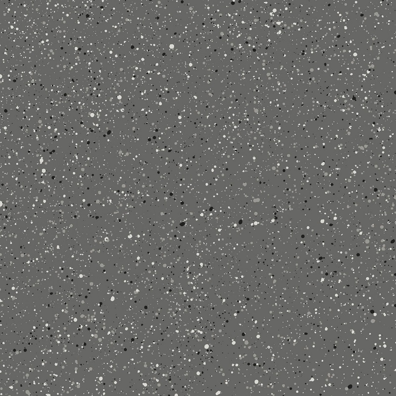 Quilt Doodle Drops R190747D CHARCOAL Drops