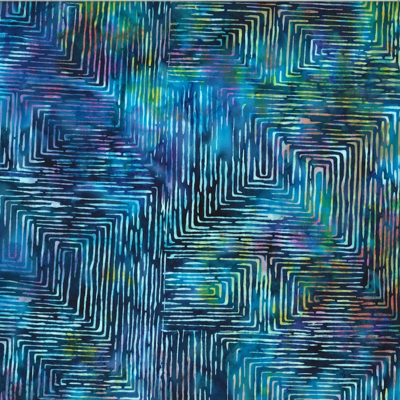Rainbow Skies Batik W2573-532 Aurora