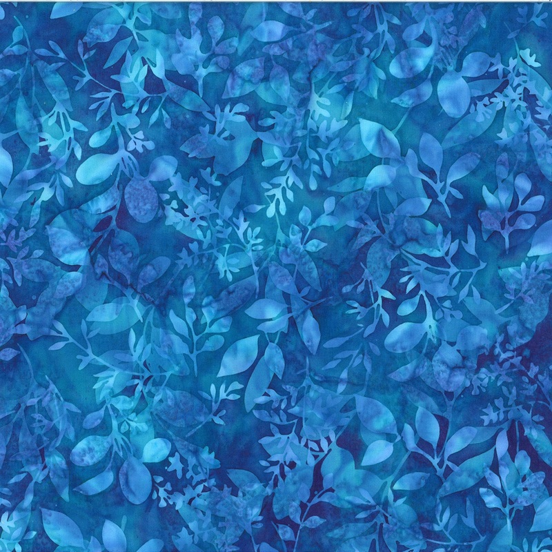 Rainbow Skies Batik W2574-87 Blueberry